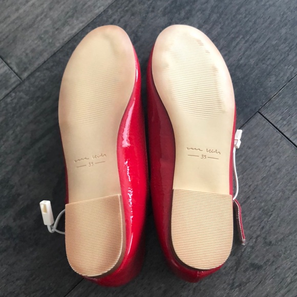 Zara red patent leather girl’s shoes - Picture 5 of 8